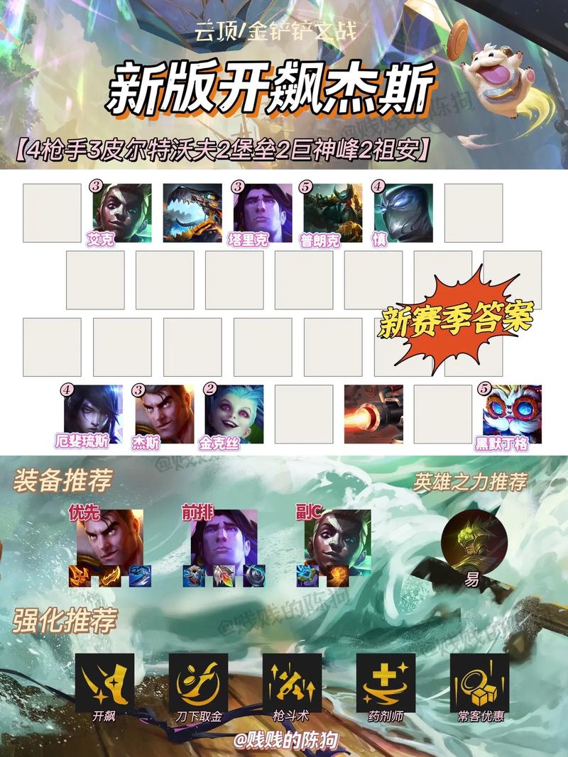 金铲铲海克斯品质规律？金铲铲海克斯枪剑？