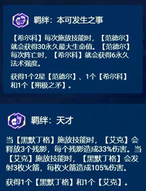 金铲铲2019羁绊,金铲铲羁绊最强搭配?