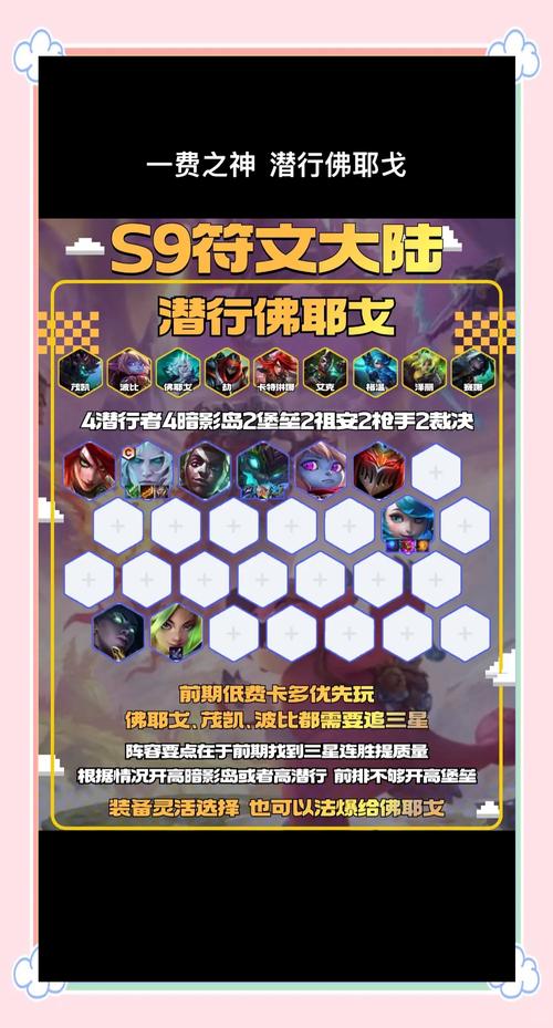 金铲铲阵容s9羁绊？金铲铲羁绊最强搭配？