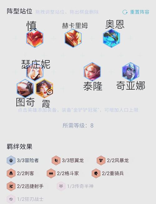 金铲铲八怒翼龙羁绊?金铲铲之战龙爪怎么合?