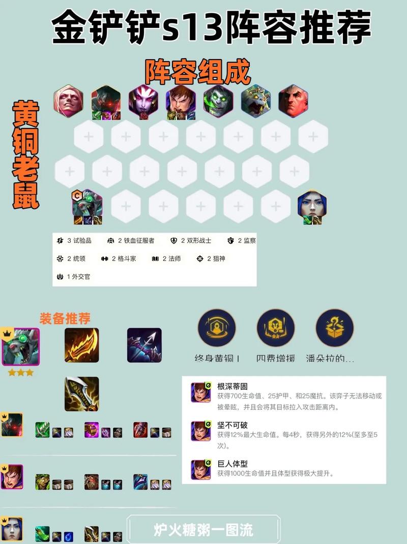 金铲铲s10版本羁绊?金铲铲全羁绊?