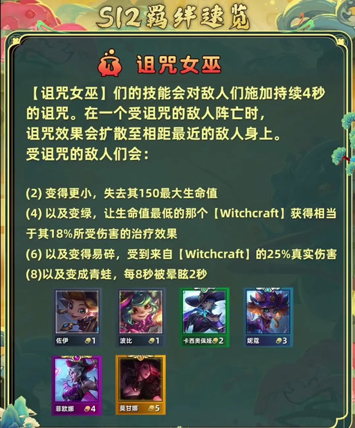 金铲铲只出一种羁绊吗，金铲铲各羁绊效果