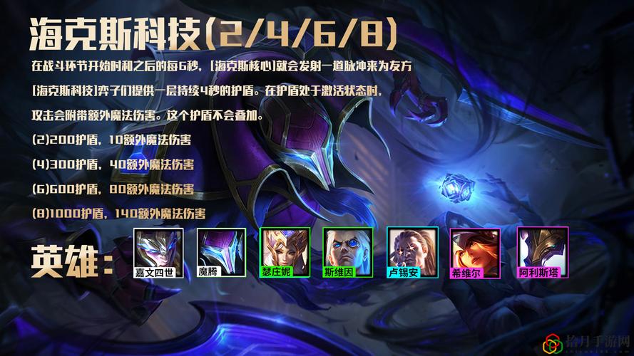 金铲铲霓虹海克斯科技，金铲铲之战海克斯科技