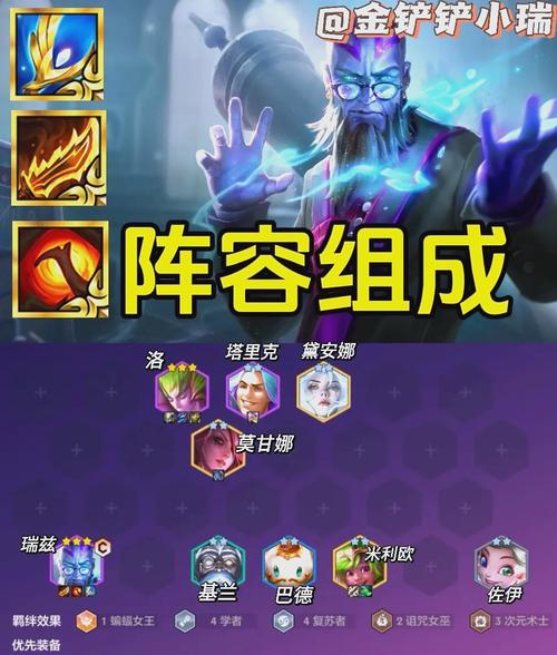 金铲铲之战s7上分阵容娜美？金铲铲之战阵容推荐vn？