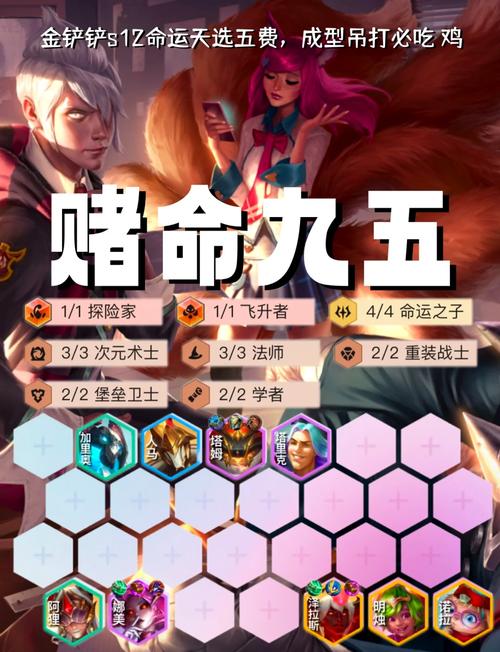 稳定上分阵容金铲铲s12，金铲铲s1赛季上分最稳阵容