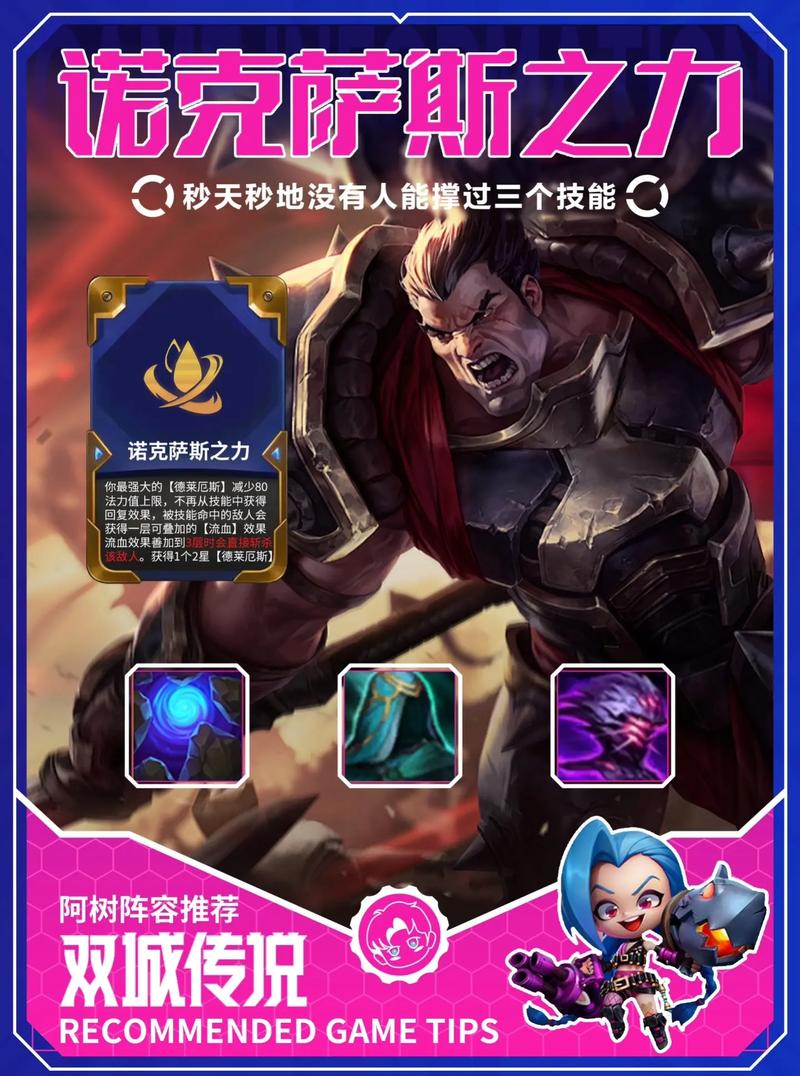 金铲铲10诺克萨斯羁绊?金铲铲之战诺手装备?