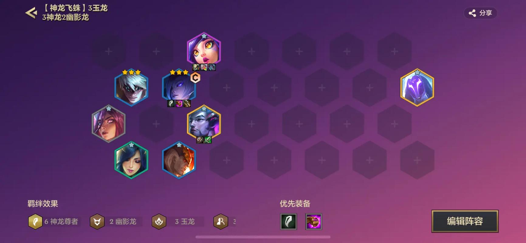 金铲铲巨龙之巢羁绊核心,金铲铲双龙羁绊?