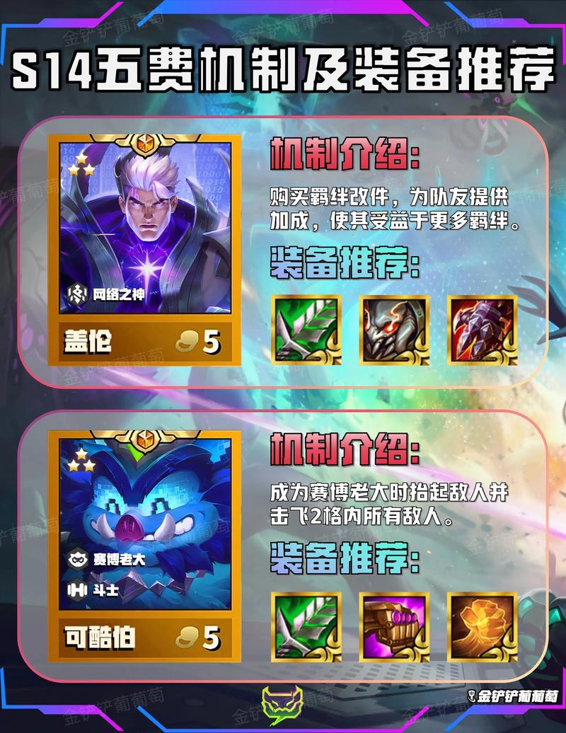 羁绊金铲铲给装备，金铲铲里的羁绊