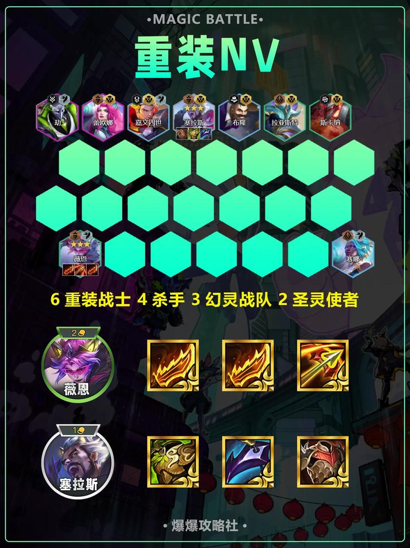 金铲铲8.5薇恩羁绊，薇恩金铲铲出装