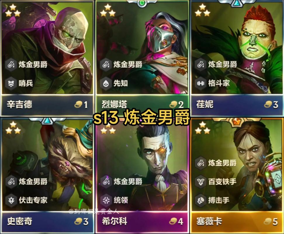 金铲铲棋子羁绊推荐，金铲铲所有棋子？