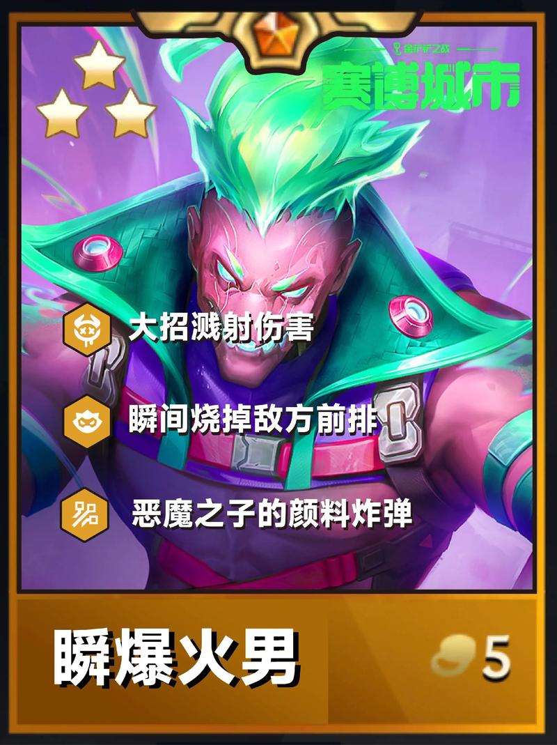 金铲铲s4上分阵容火男，金铲铲火男阵容装备？